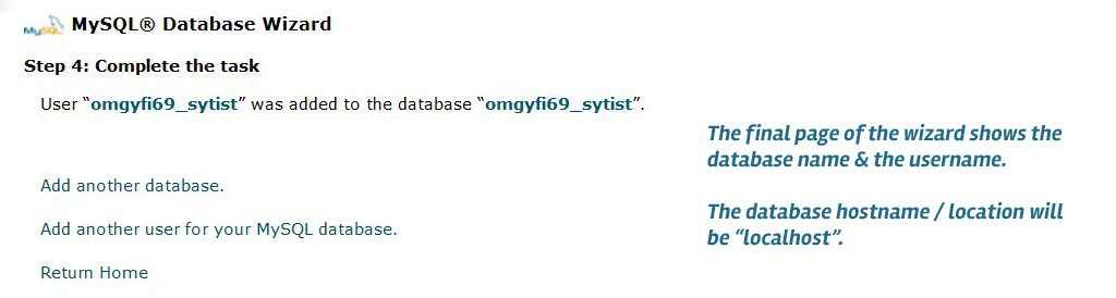 Creating a MySQL Database in cPanel  
