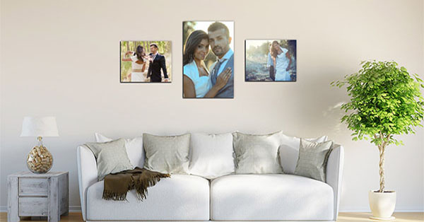 View photos on a wall with the Wall Designer