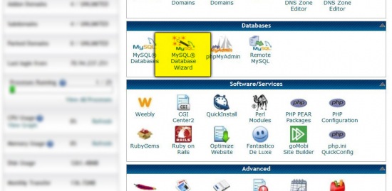 Creating a MySQL Database in cPanel 